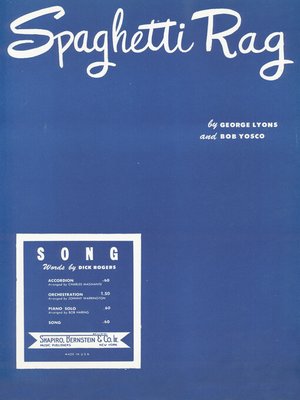 cover image of Spaghetti Rag